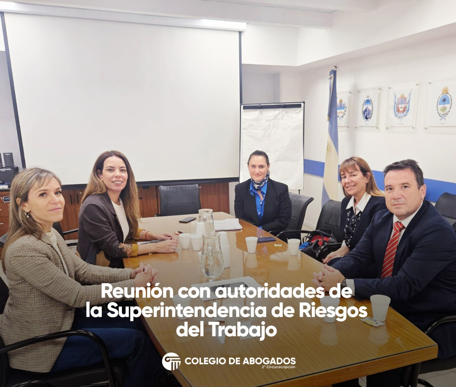 Reunión con autoridades de la Superintendencia de Riesgos del Trabajo